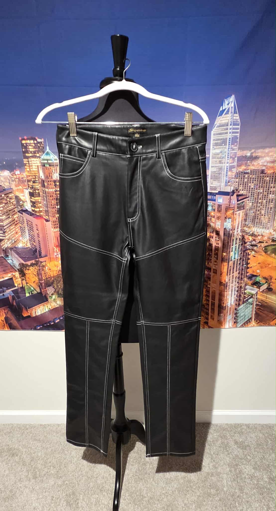 Faux Leather Pants