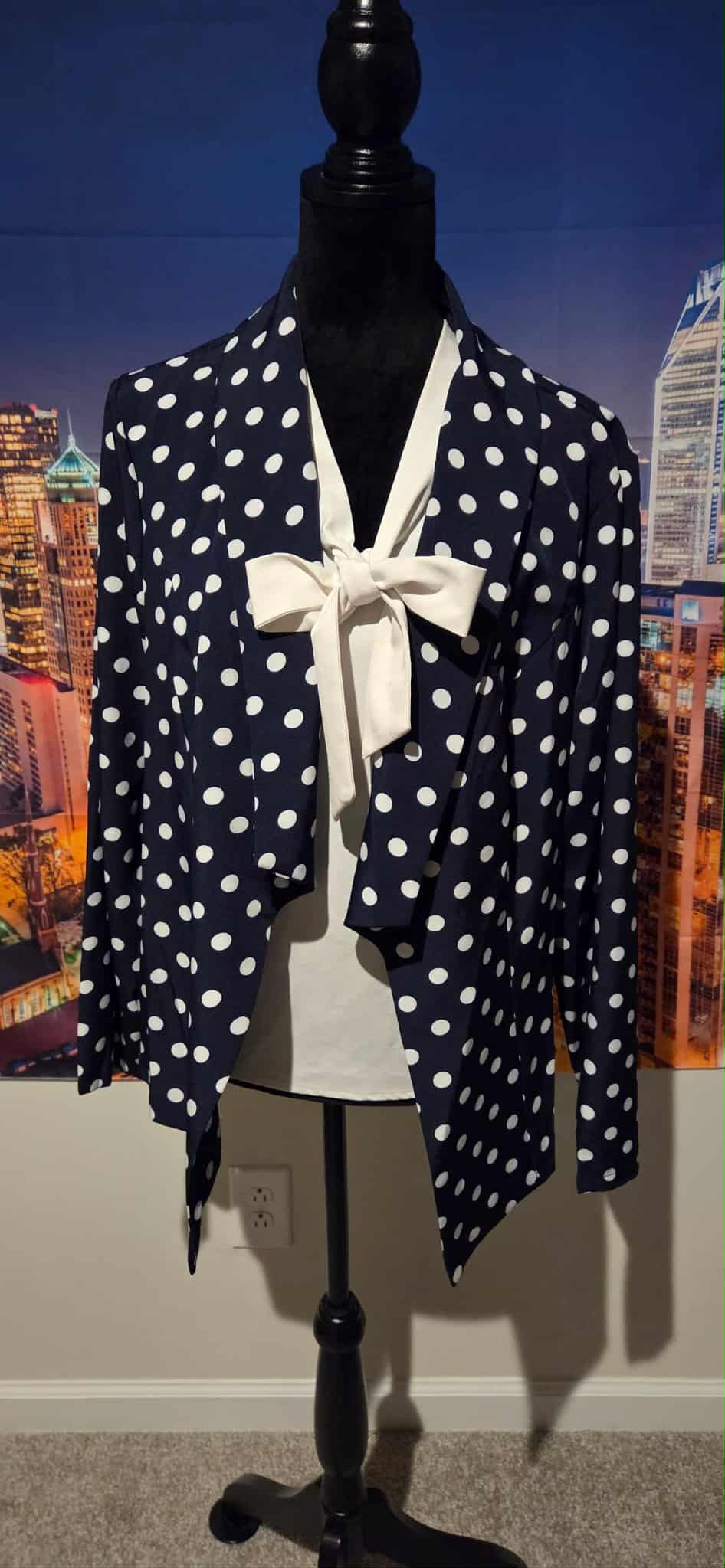 Vintage Polka Blazer