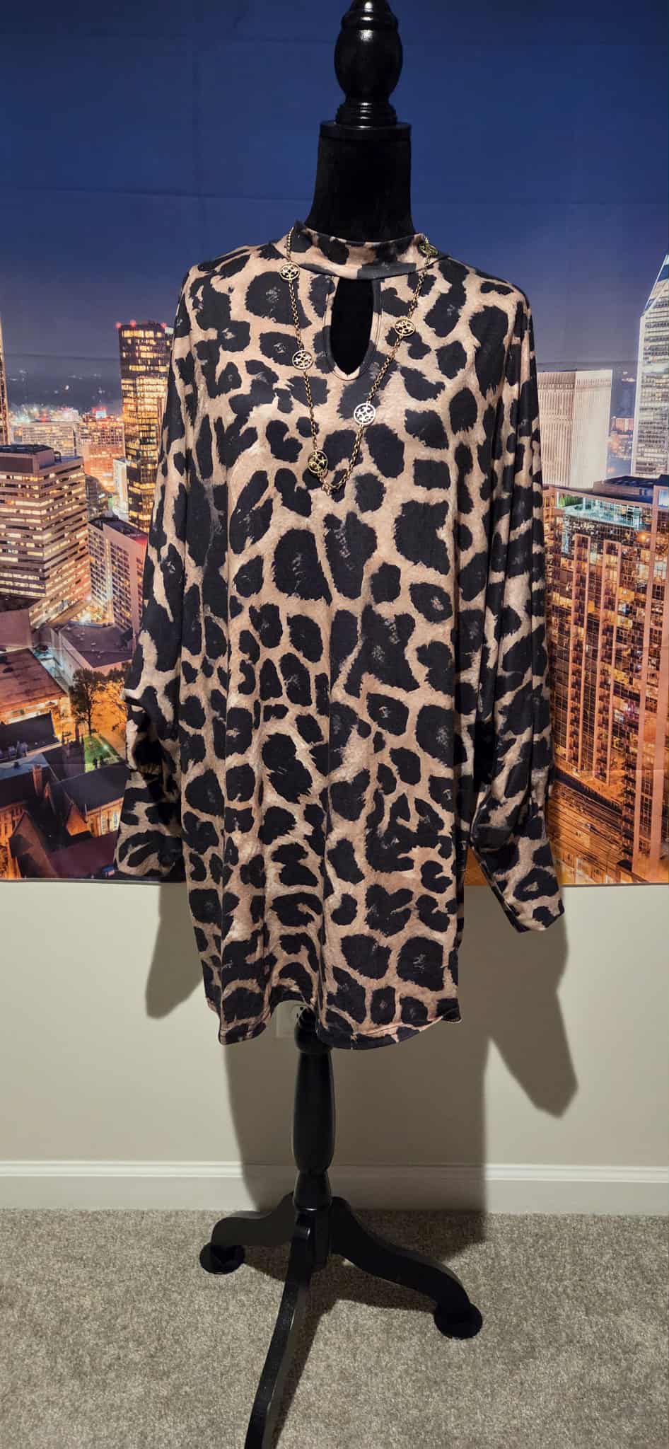 Leapord Print Tunic/Dress