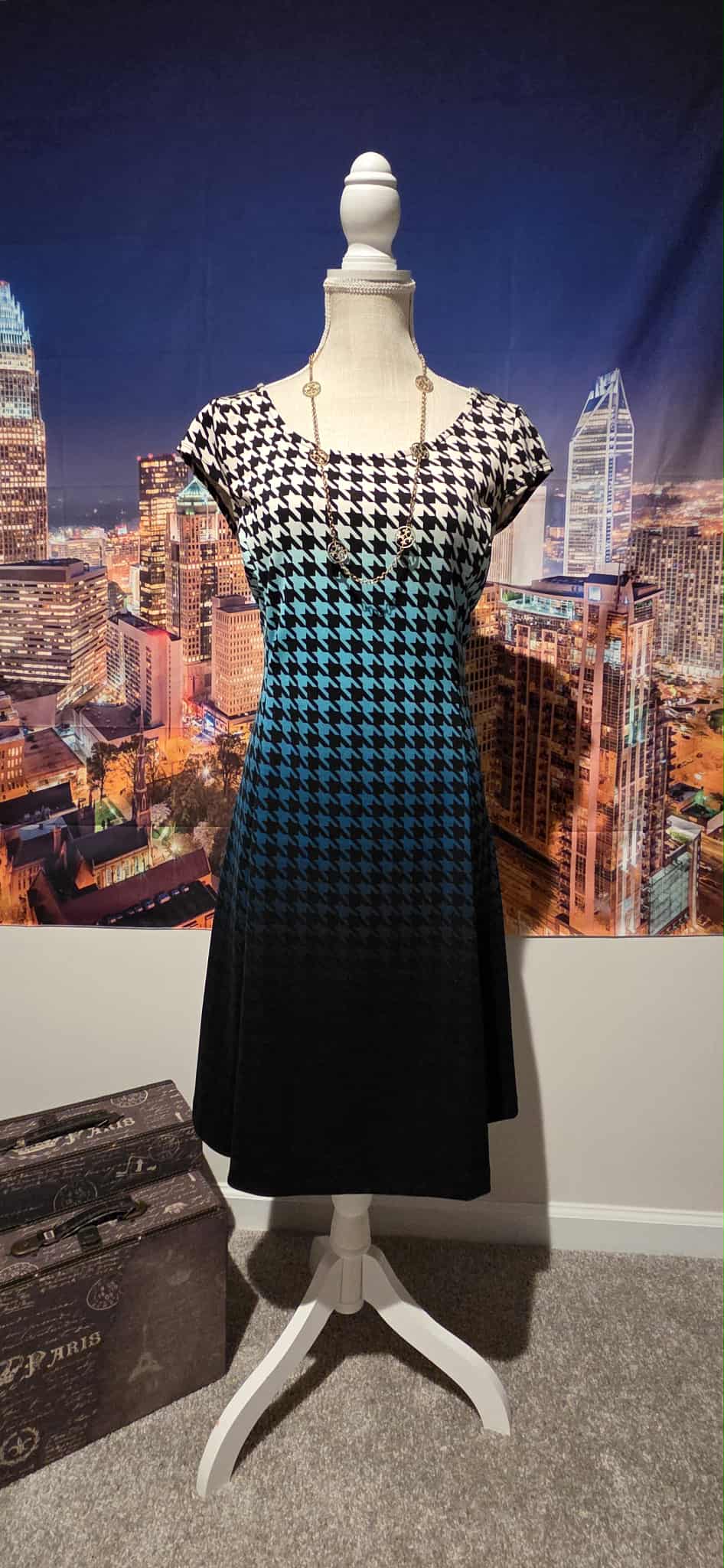Houndstooth Dress