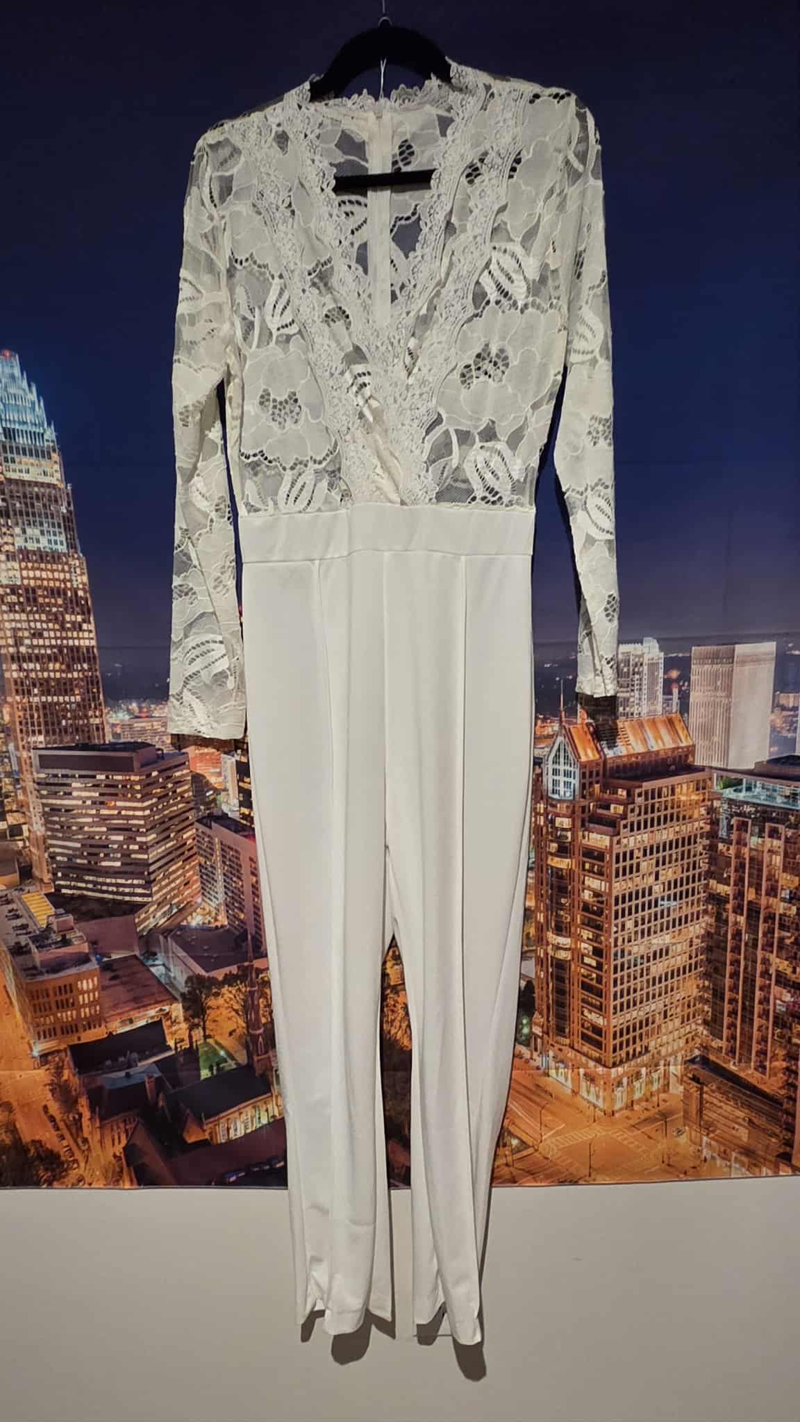 White Jumpsuit