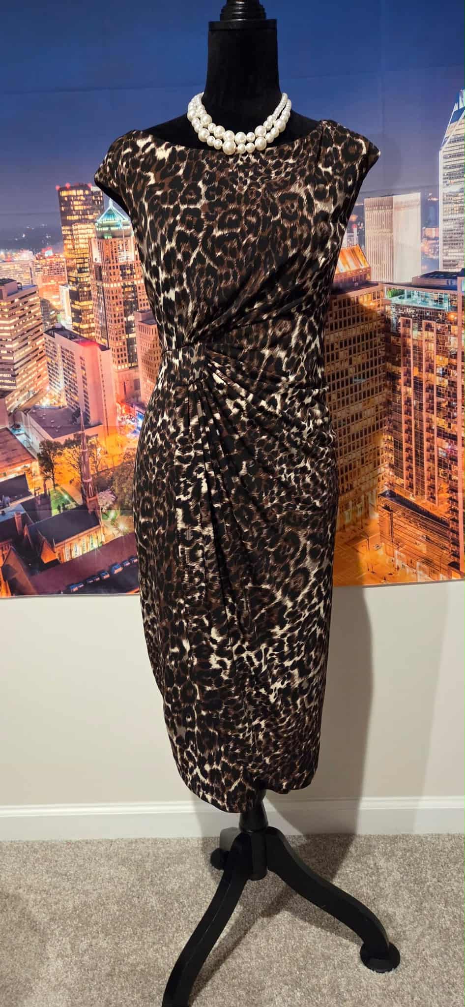 Leopard Print Dress