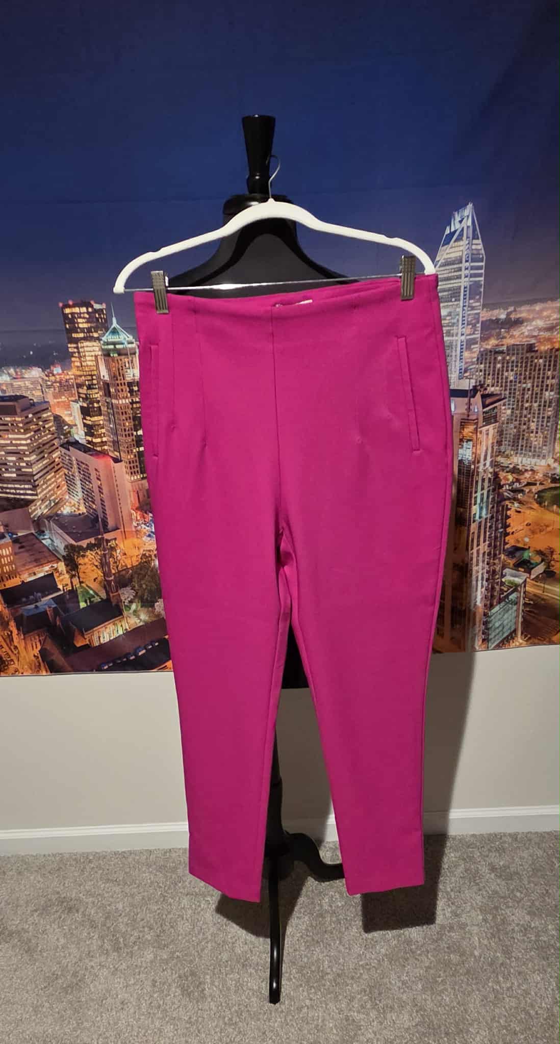 Tapered Leg Slacks