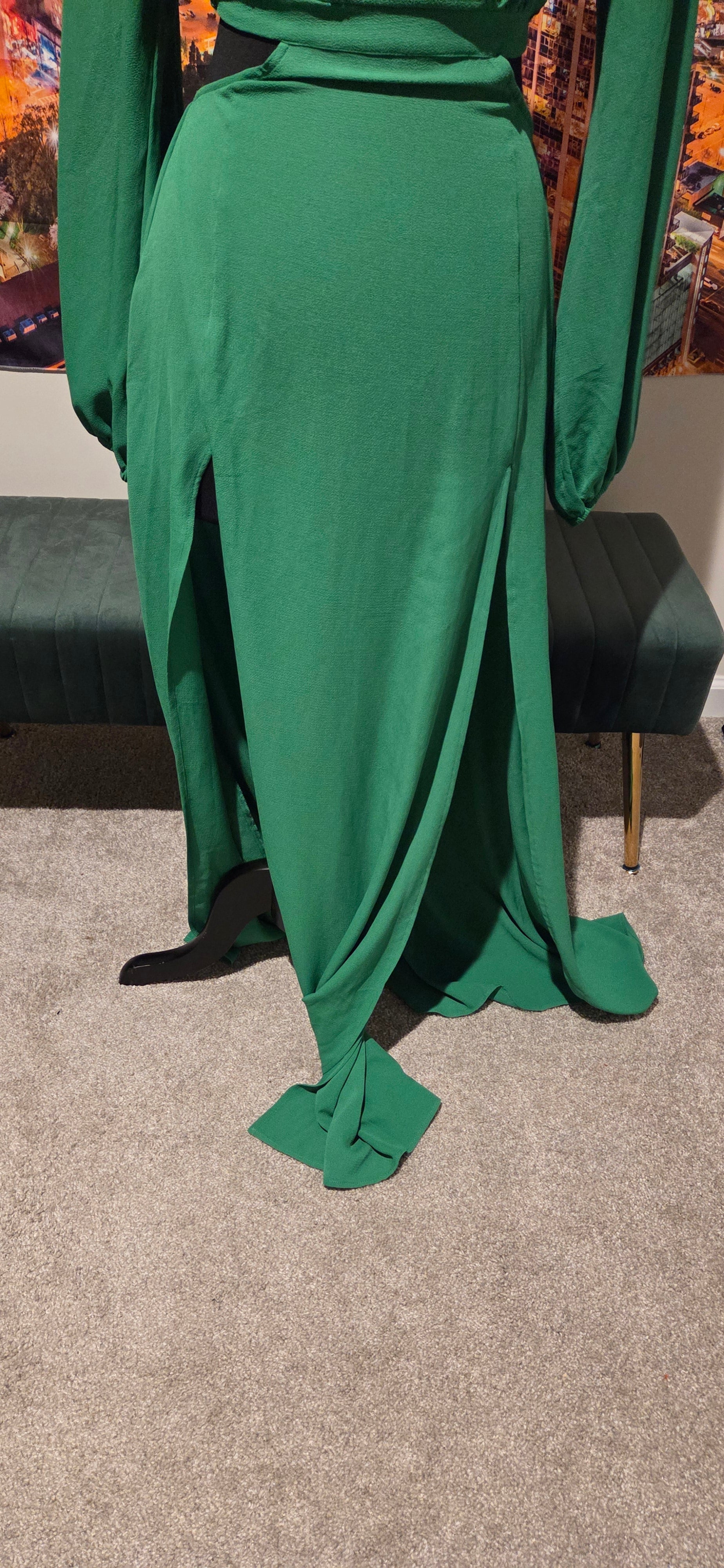 Green Godess Maxi Dress
