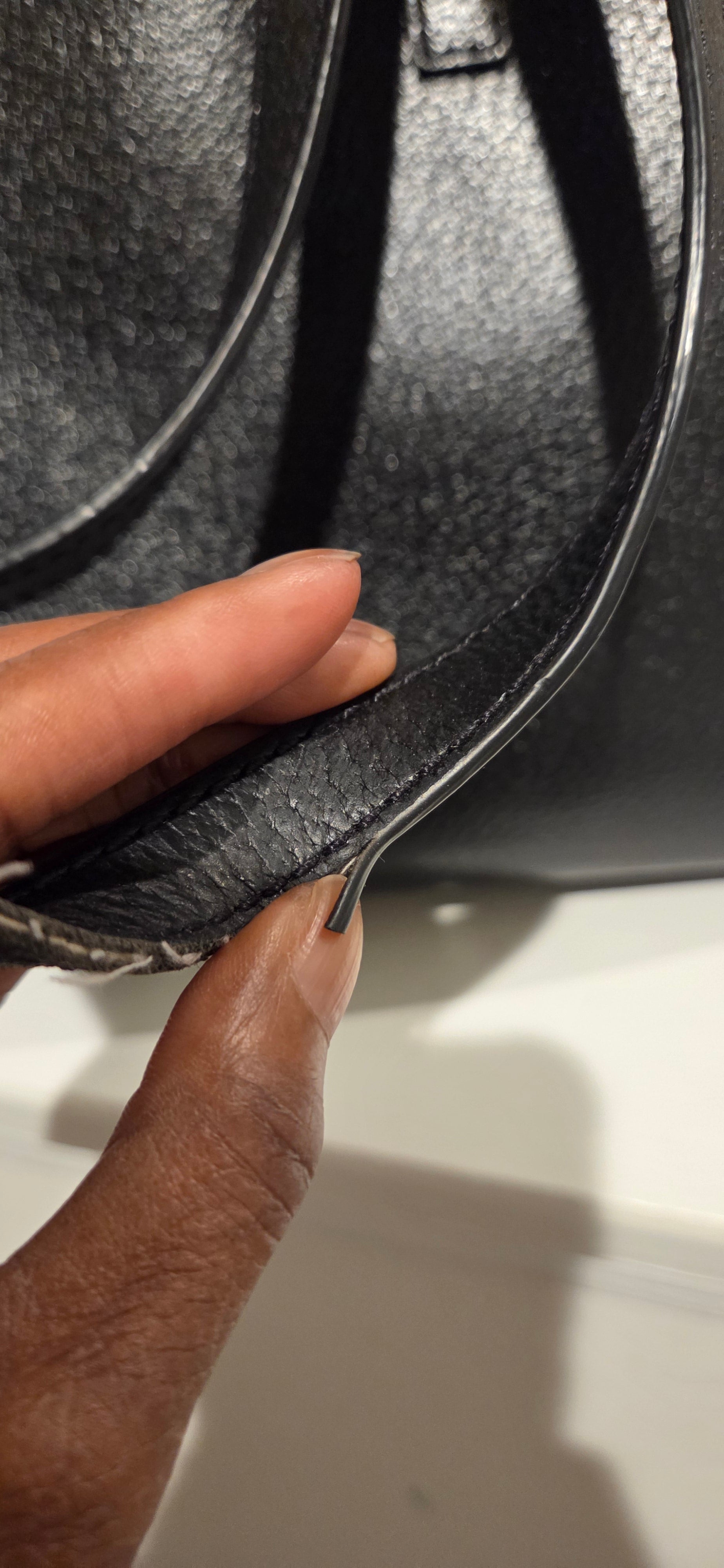 Authentic Black Leather Kate Spade Purse