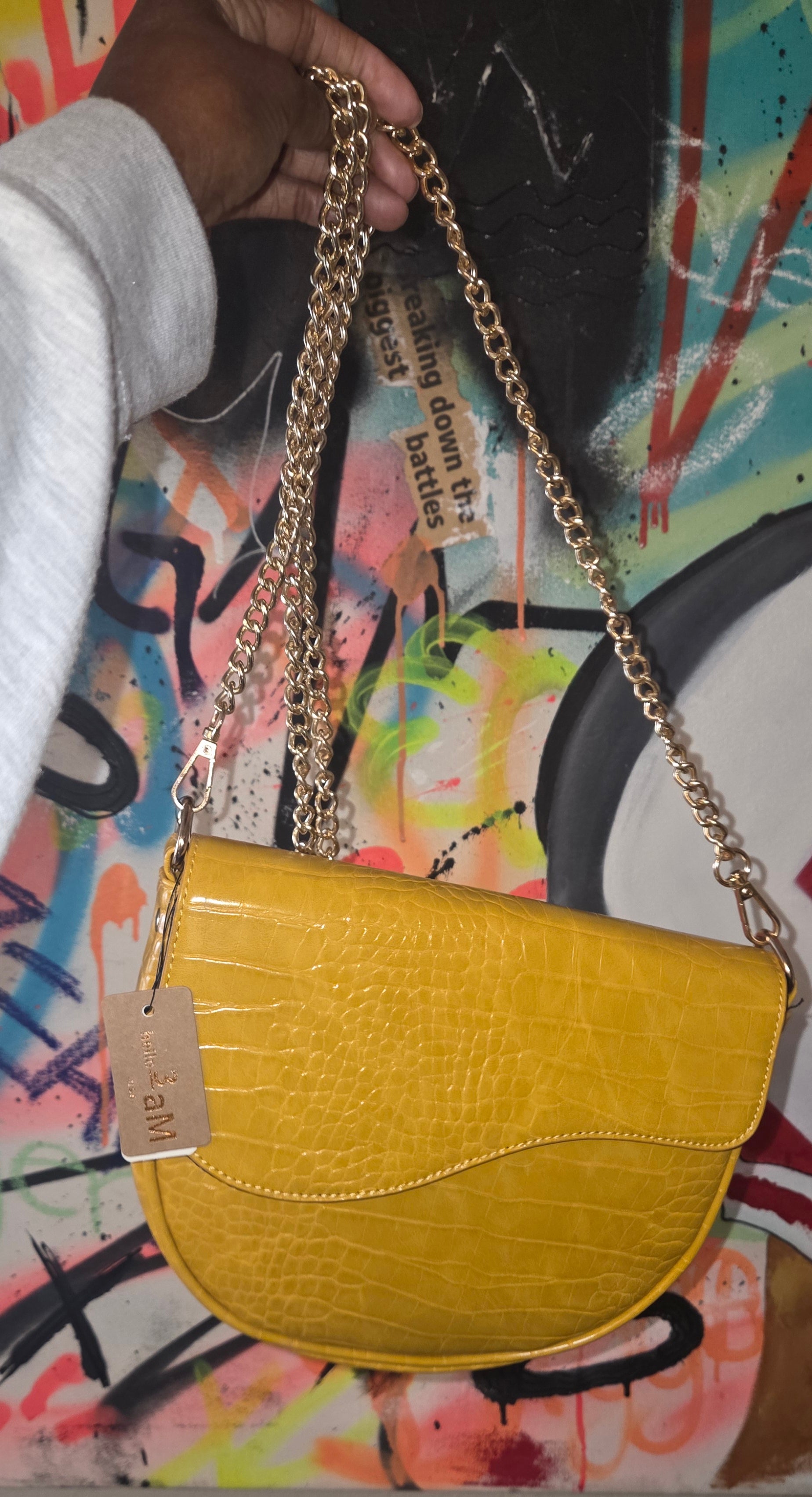 Yellow Fashion Crossbody