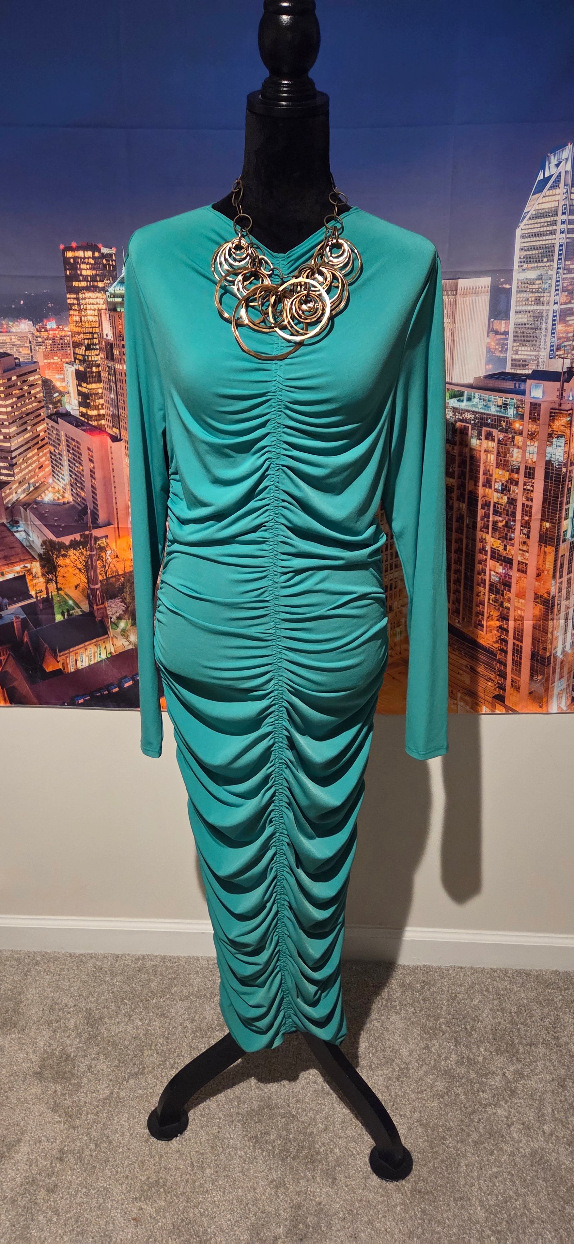 Green Body con Dress