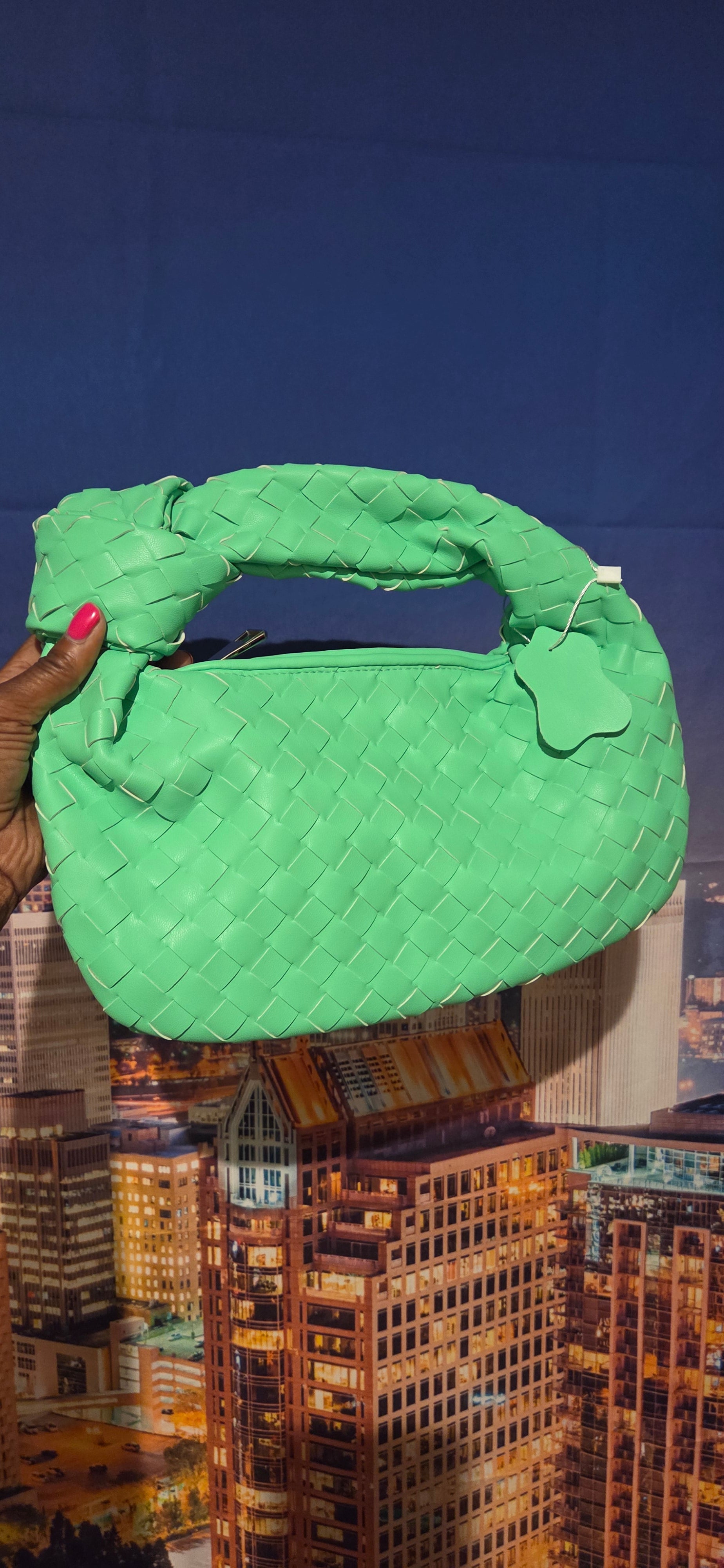 Mint Green Clutch