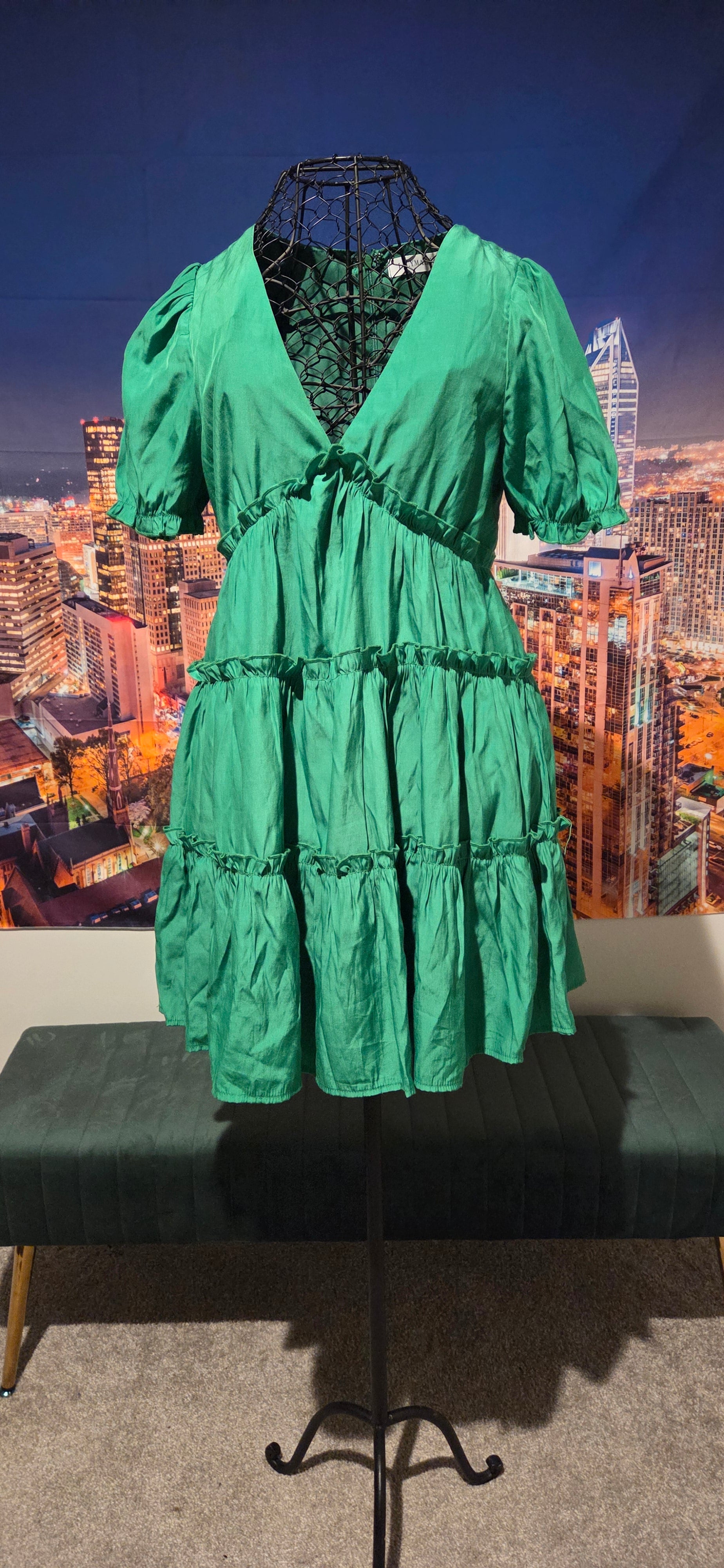 Field of Green Dress