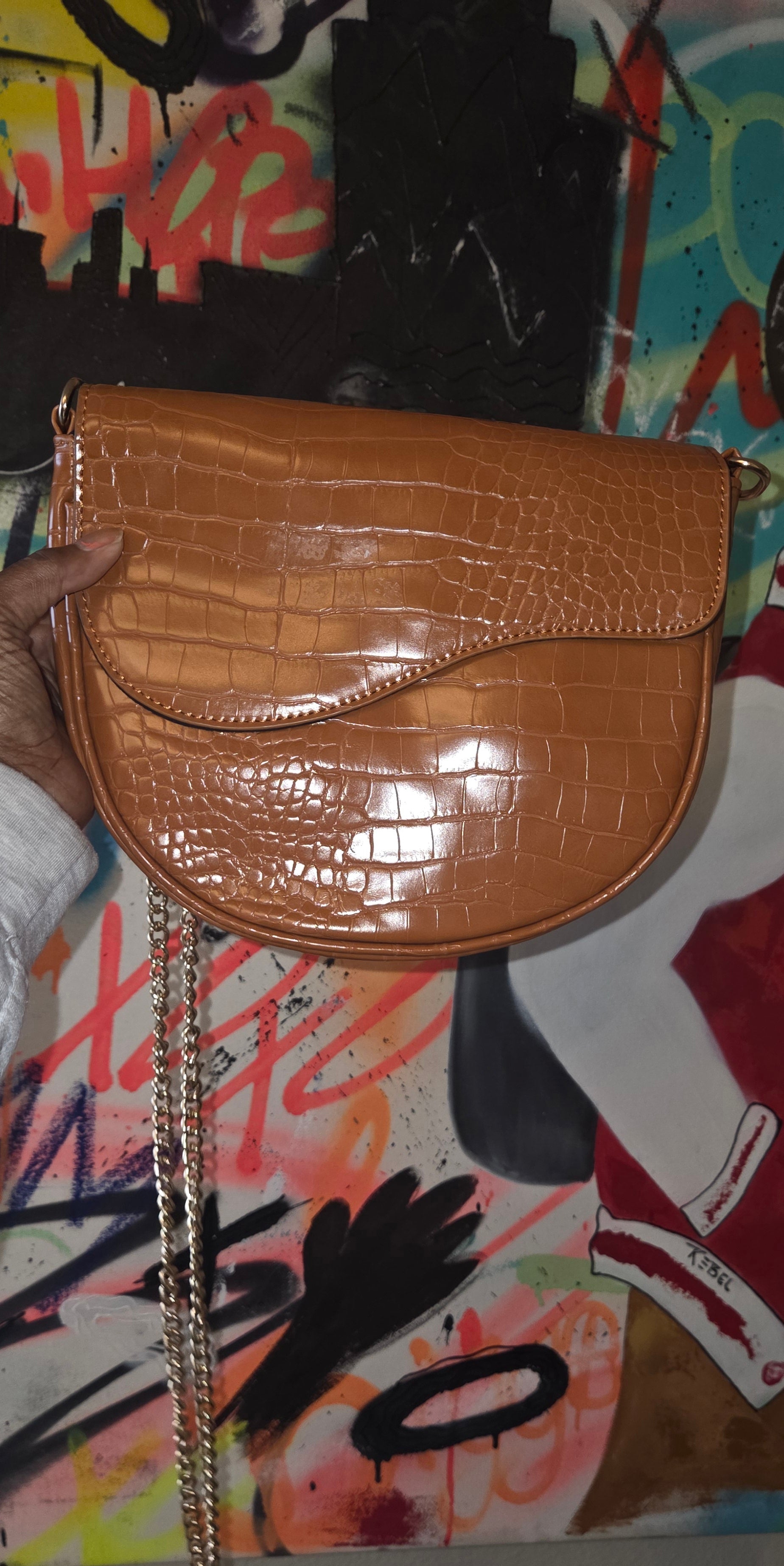 Peanut Butter color Crossbody