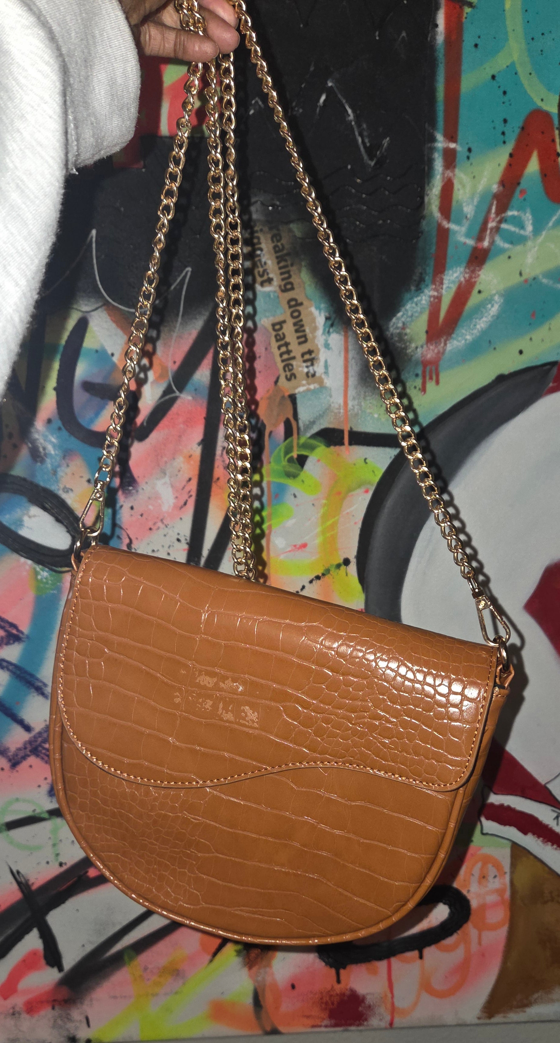 Peanut Butter color Crossbody