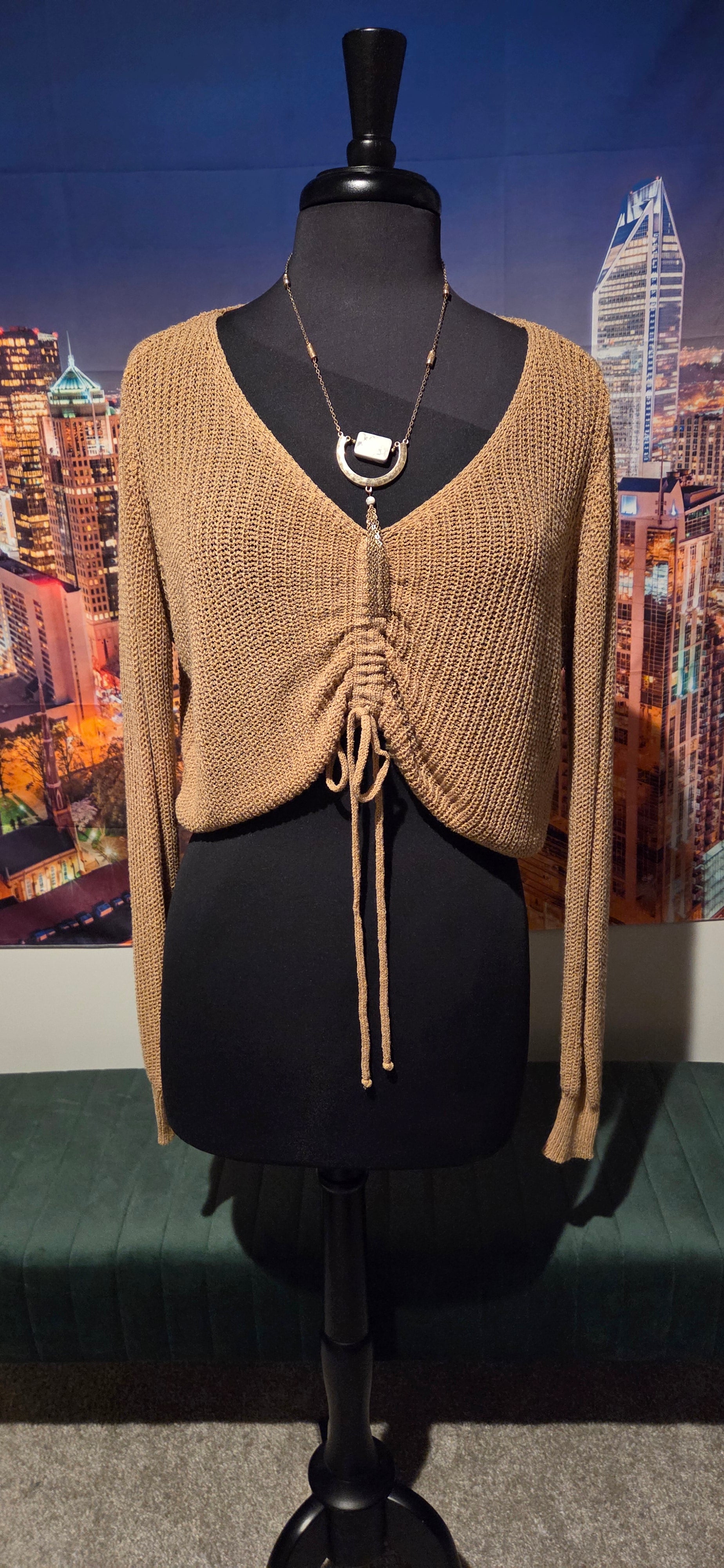 Crop-ish Sweater