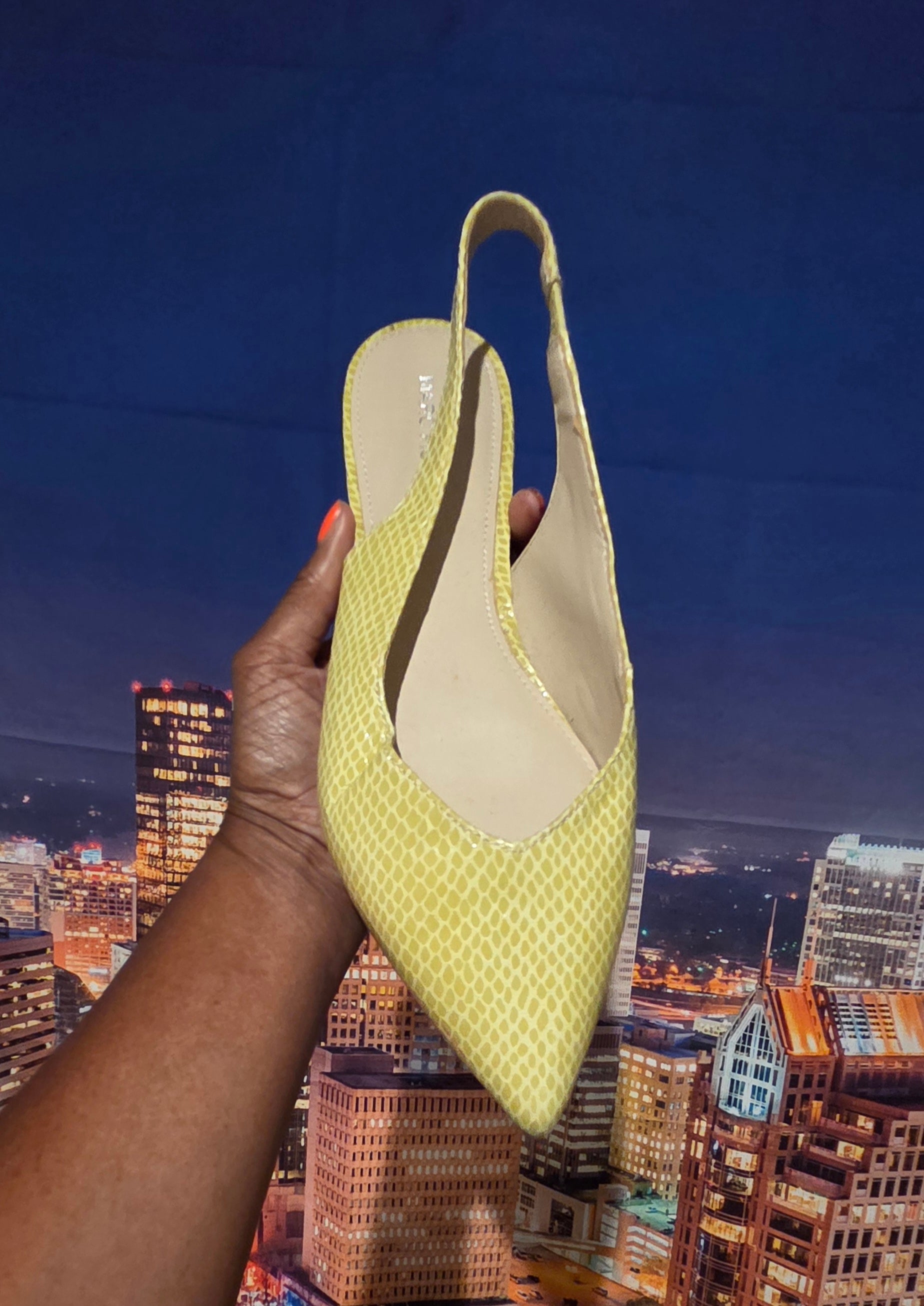 Lemon Drop flats