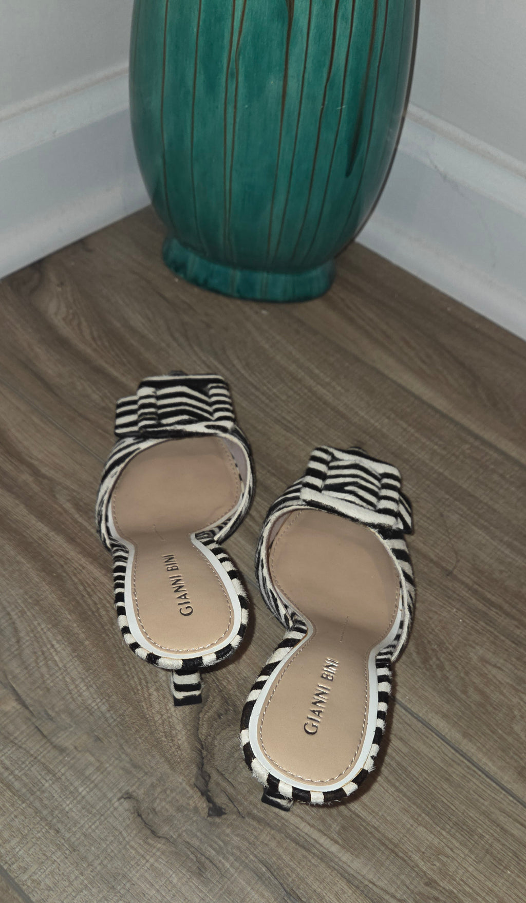 Zebra Print Heels