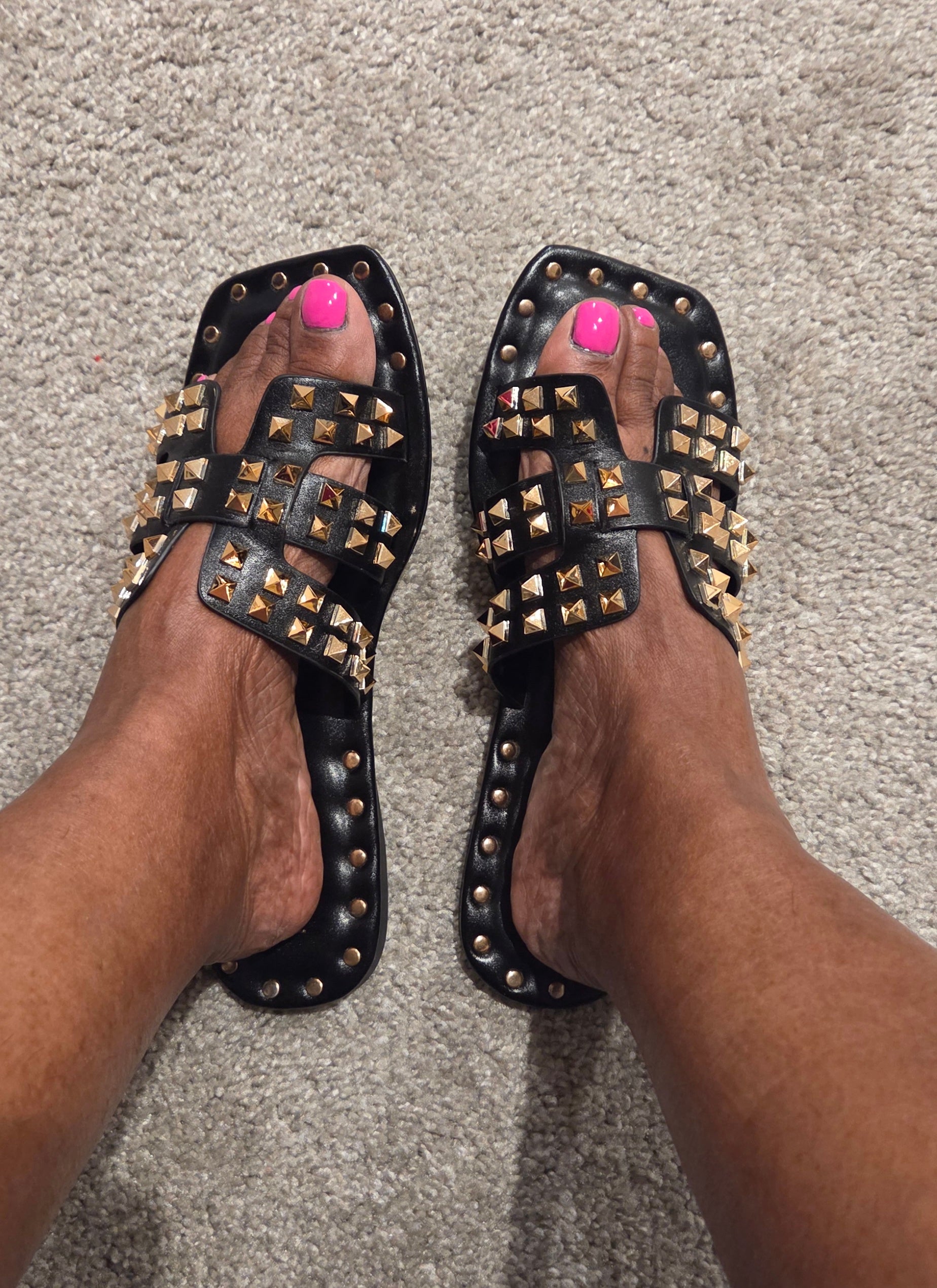 Studded flat Sandles