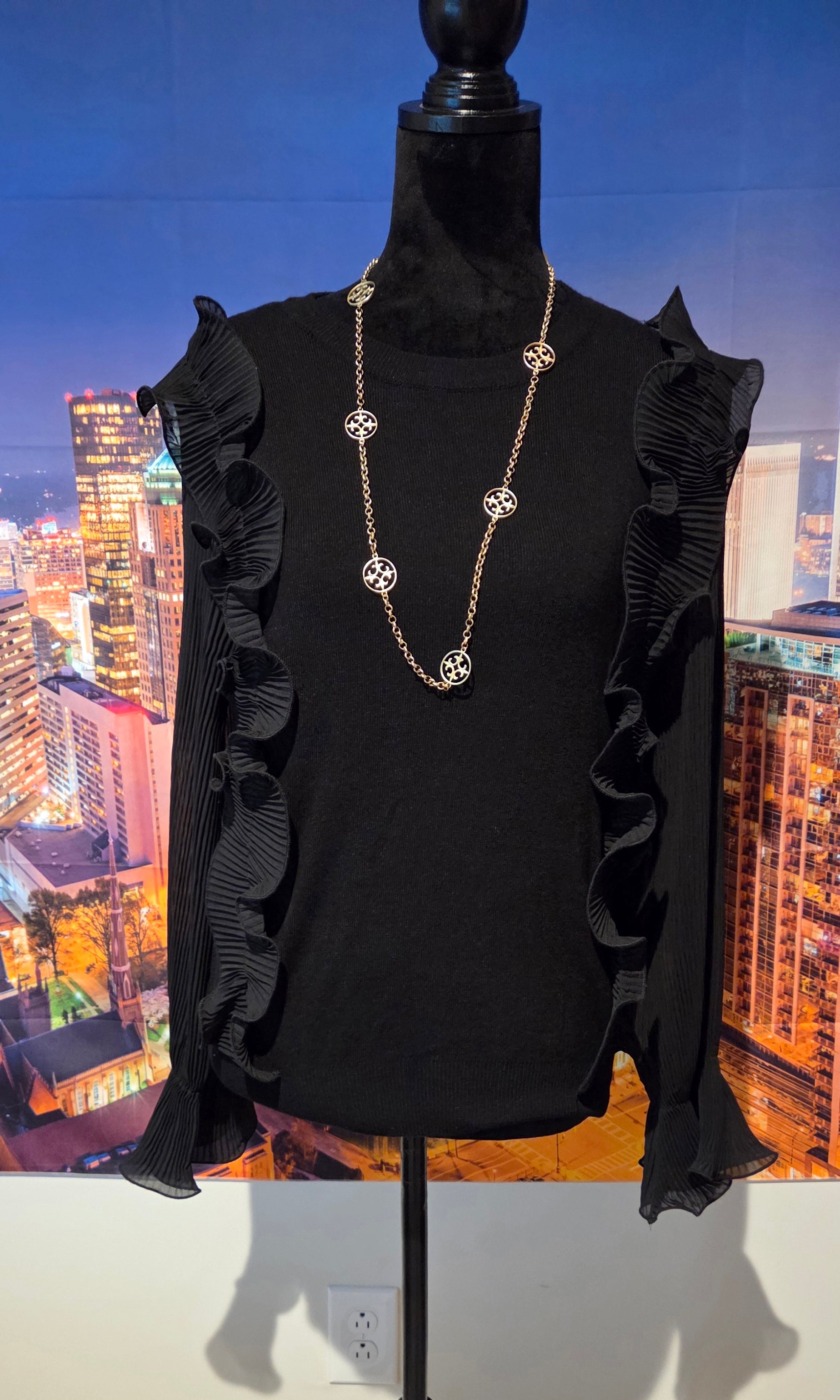 Black Sweater Top