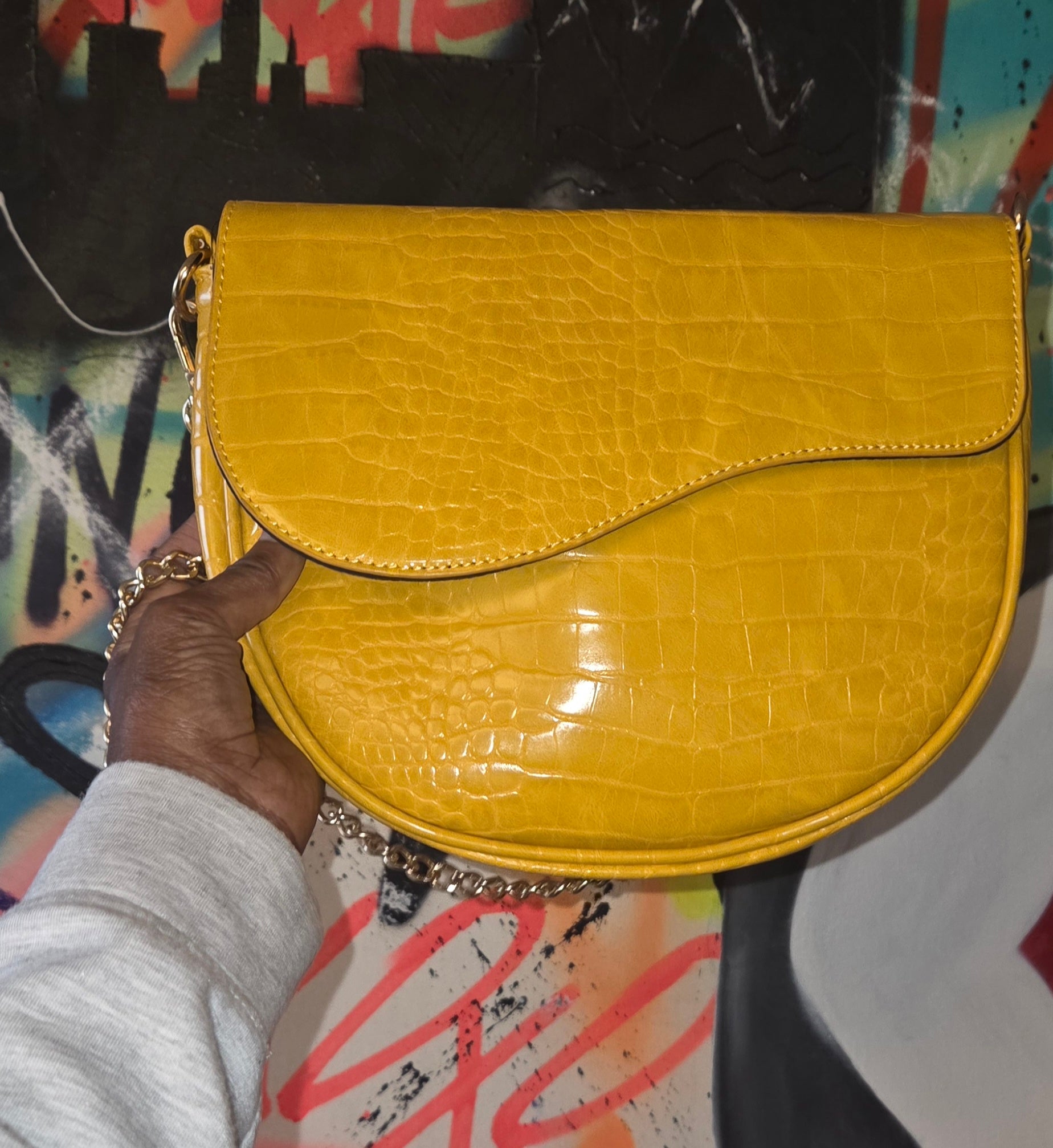 Yellow Fashion Crossbody