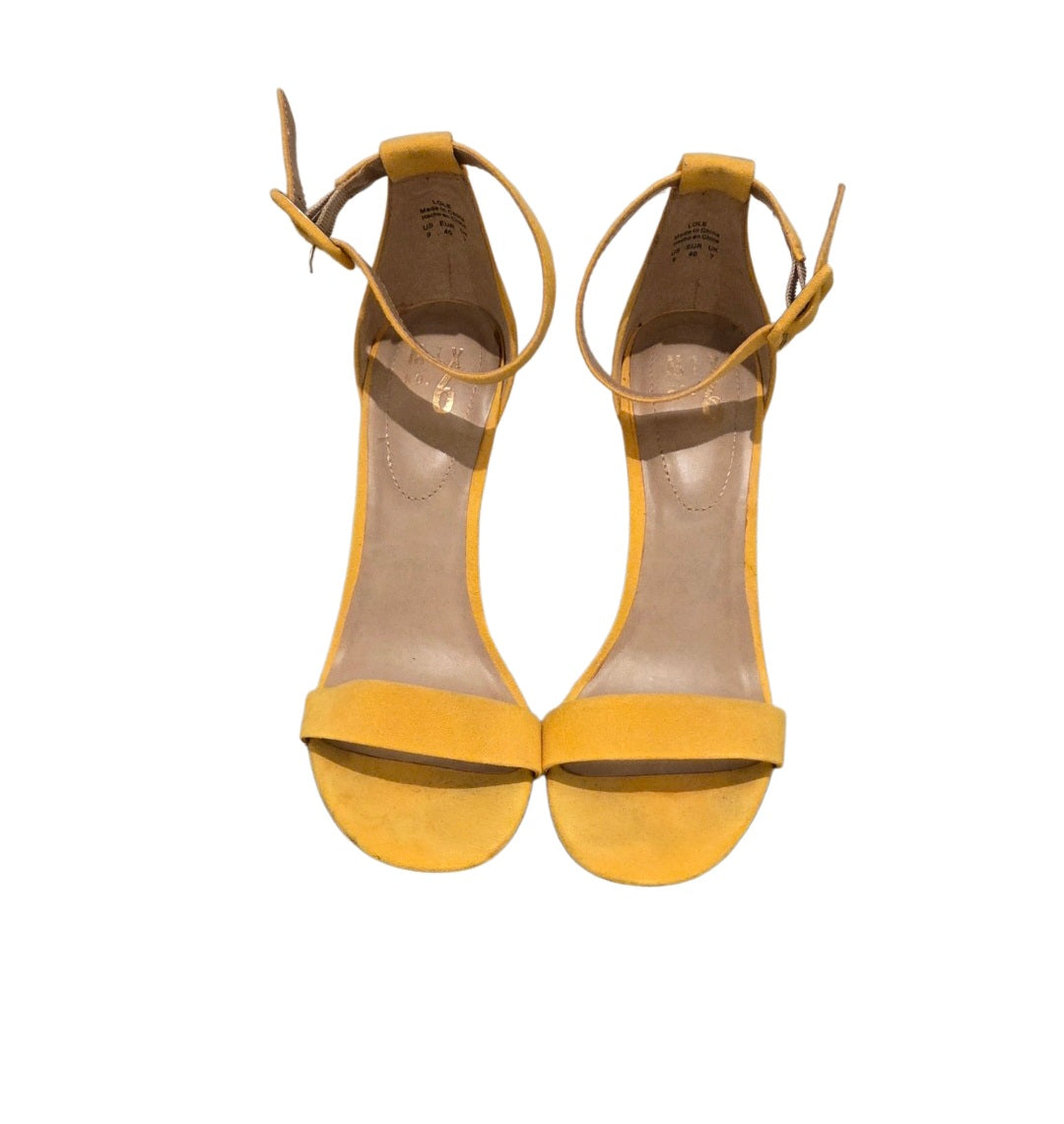 Canary Yellow Heels