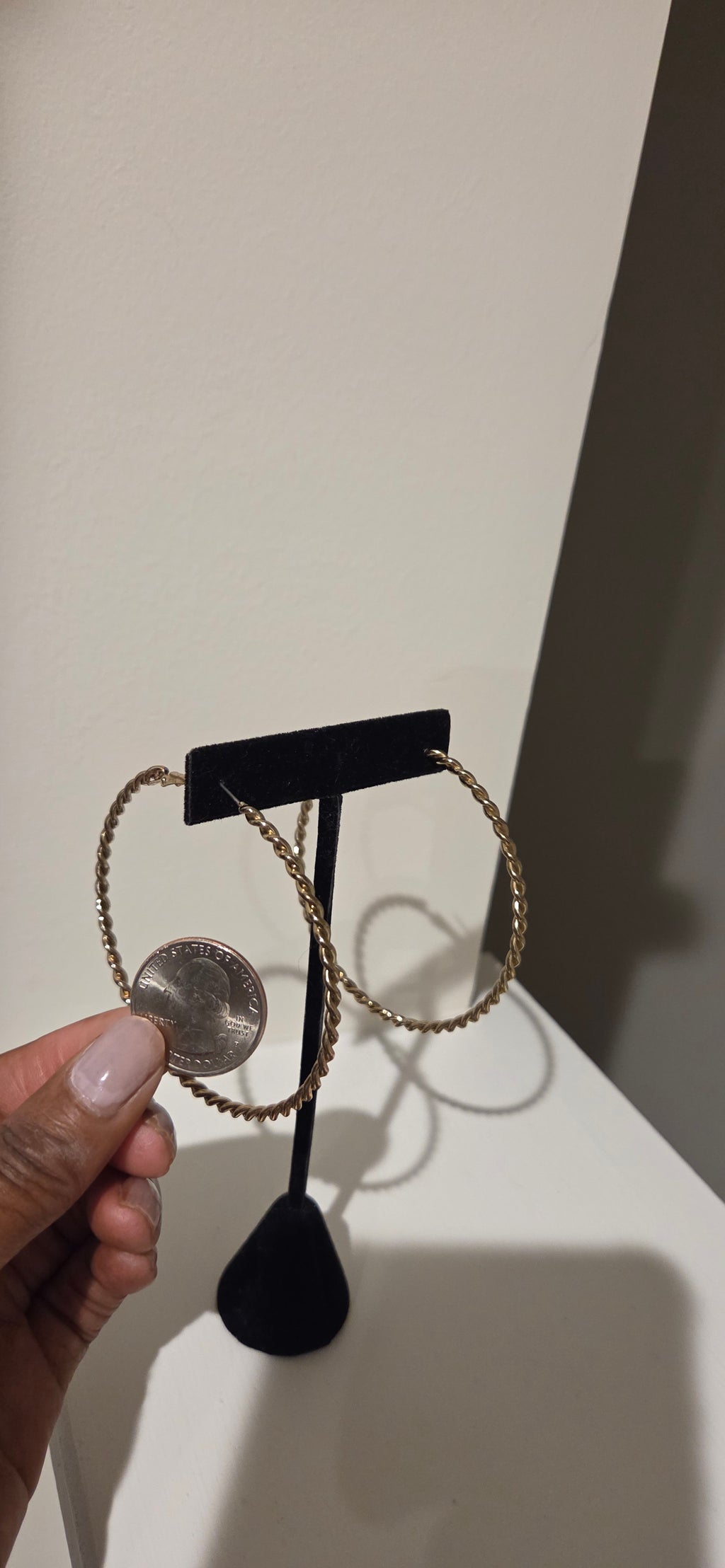 Gold & Silver Hoop Earrings