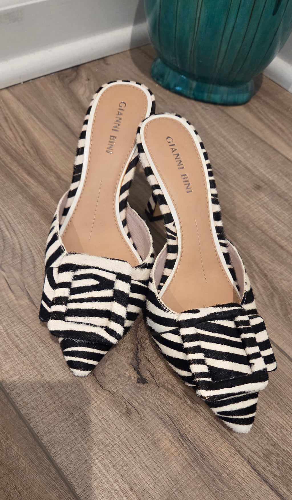 Zebra Print Heels
