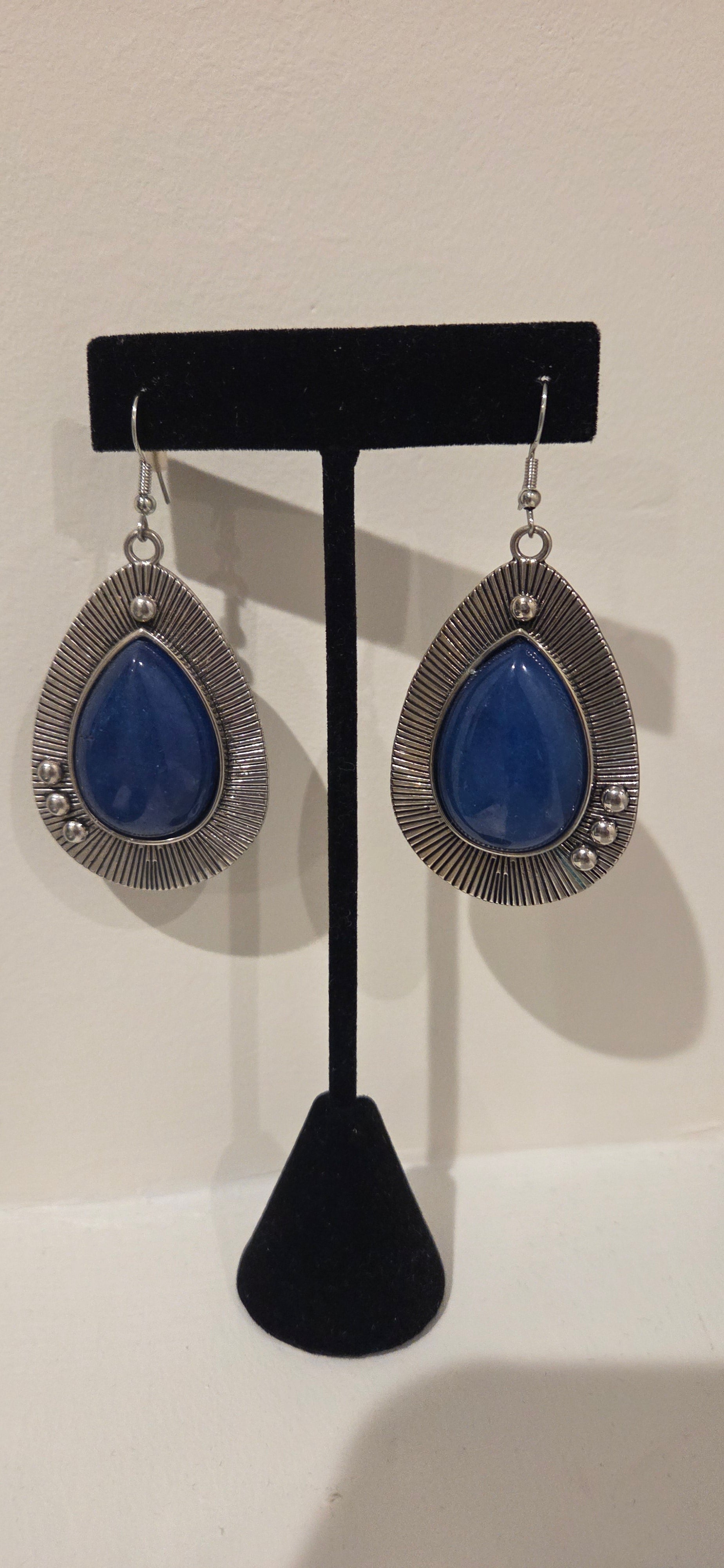 Blue Stone Earrings